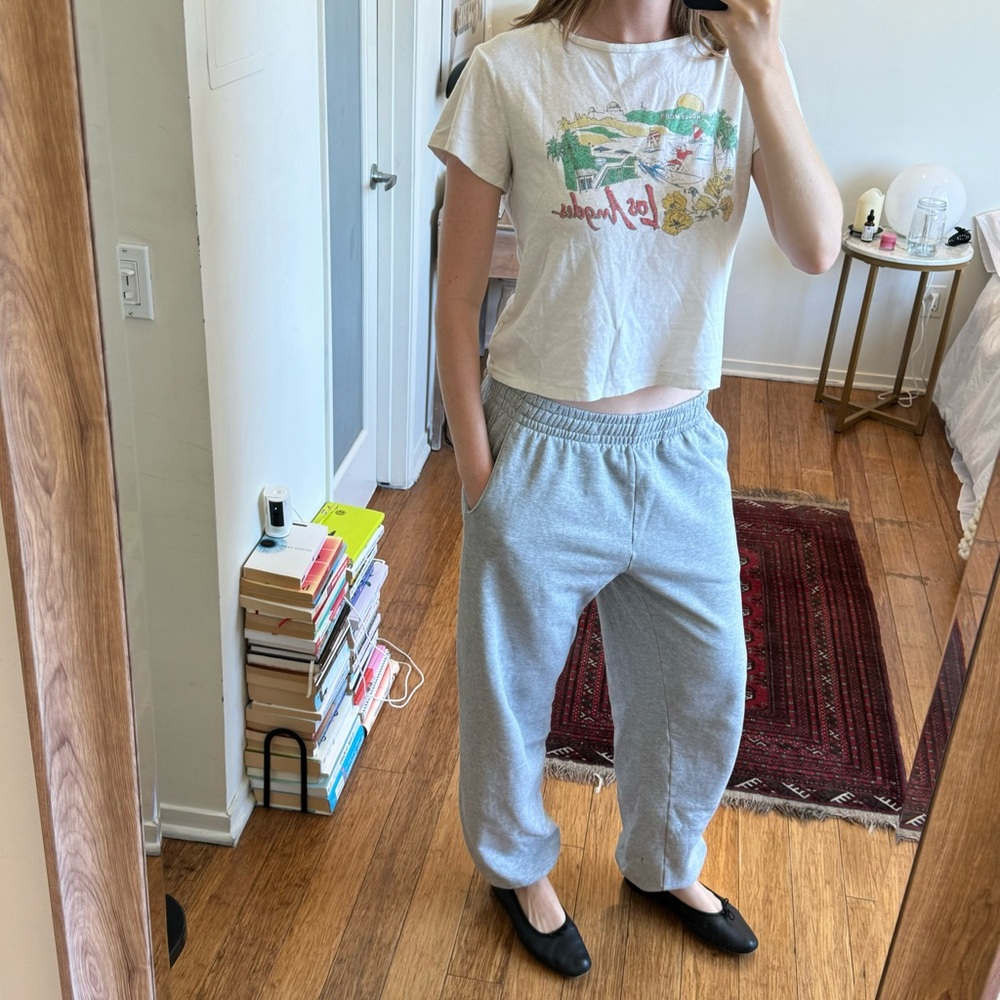 RE/DONE Hanes Los Angeles Graphic Baby Tee